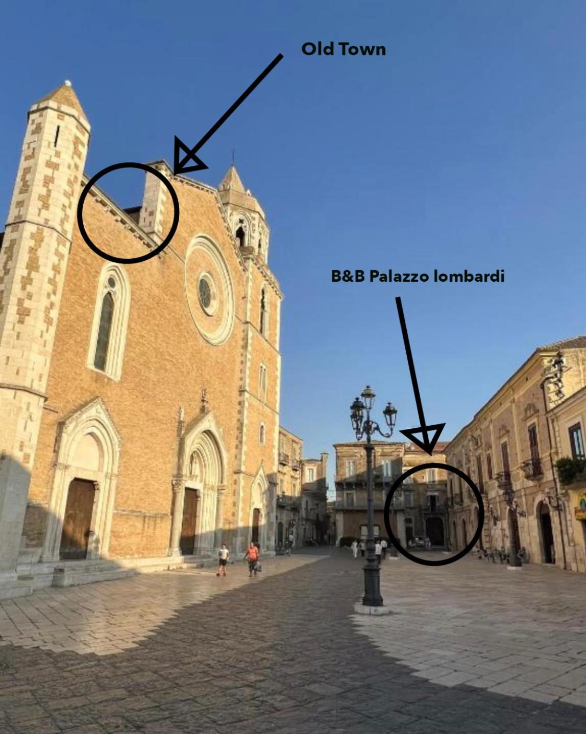 B&B Palazzo Lombardi Lucera Εξωτερικό φωτογραφία